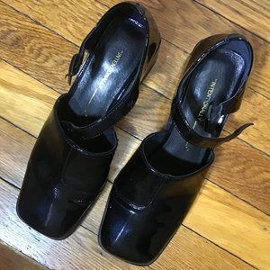 Intentionally Blank Marty Mary Janes Black Patent